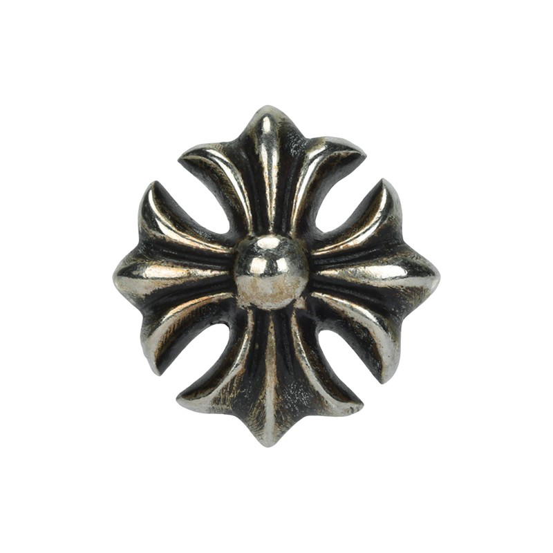 Chrome Hearts Chrome Hearts Large Cross Stud Earring - Silver