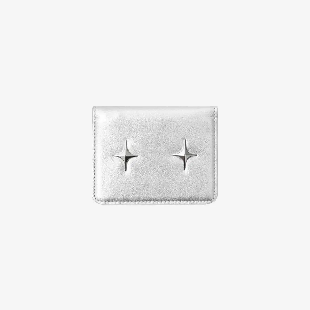 For Appeal [KREAM Exclusive] For Appeal Sparkle Star Card Wallet Pure Silver