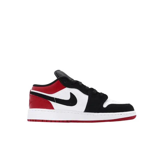 Jordan (GS) Jordan 1 Low Black Toe - view 2