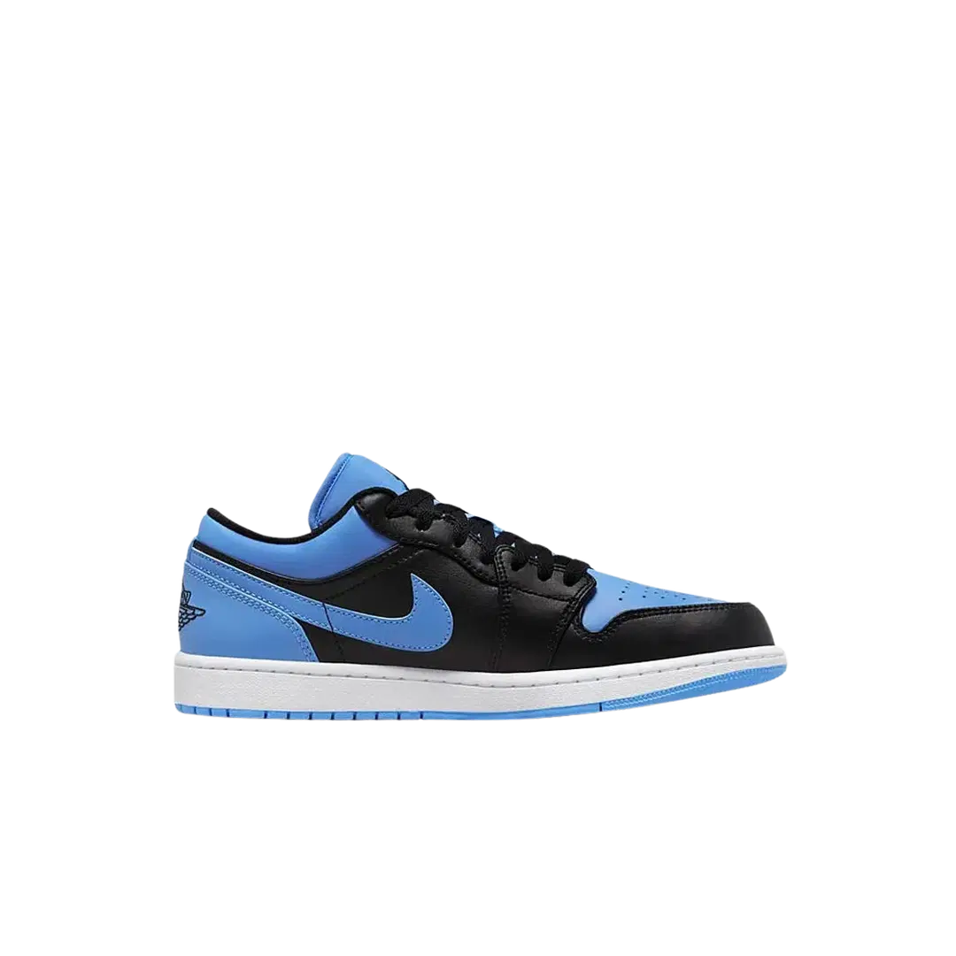 Jordan (GS) Jordan 1 Low Black University Blue