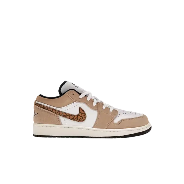 Jordan Jordan 1 Low SE Brown Elephant (GS) - view 2
