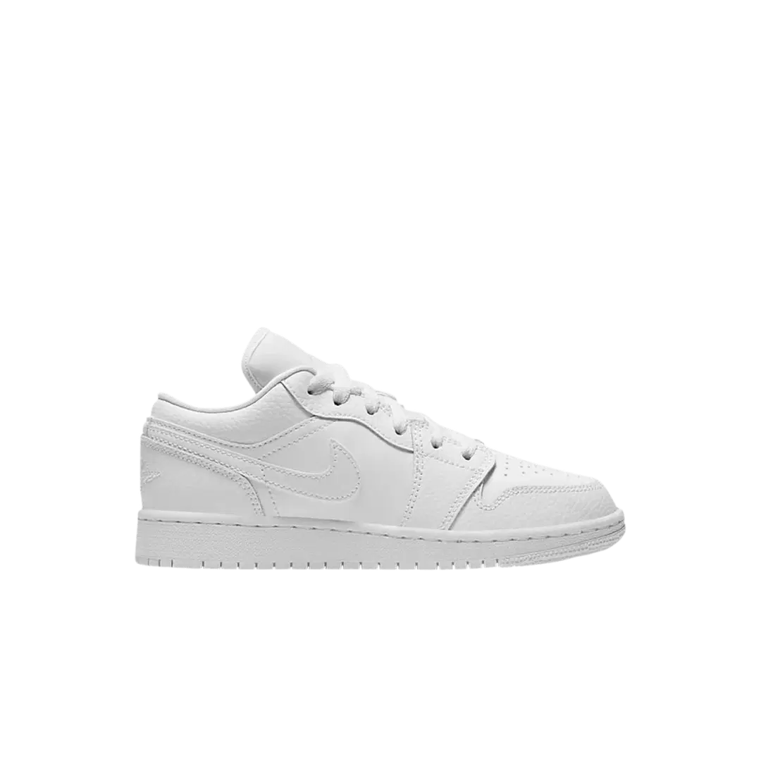 Jordan (GS) Jordan 1 Low Triple White