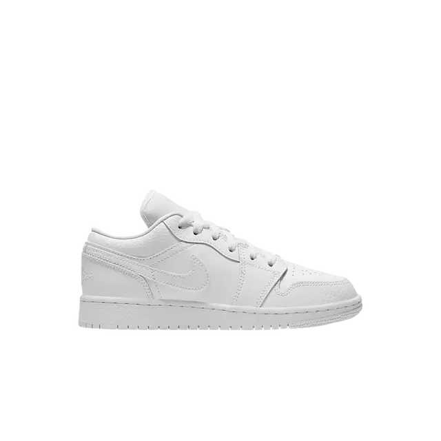 Jordan (GS) Jordan 1 Low Triple White - view 2