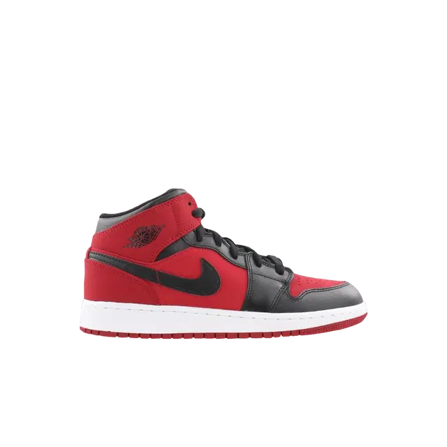 Jordan (GS) Jordan 1 Mid Gym Red Black - view 2