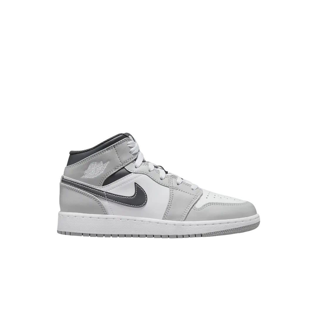Jordan Jordan 1 Mid Light Smoke Grey (GS)