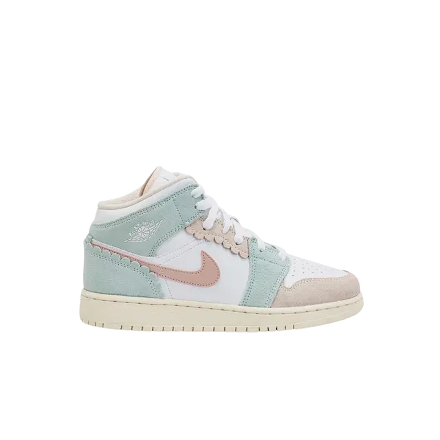 Jordan Jordan 1 Mid SE Pink Oxford (GS) - view 1