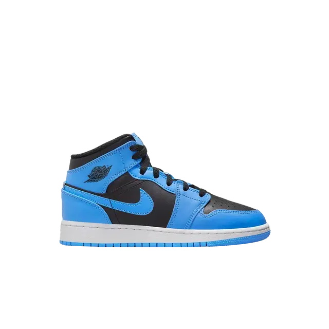 Jordan Jordan 1 Mid University Blue Black (GS) - view 1