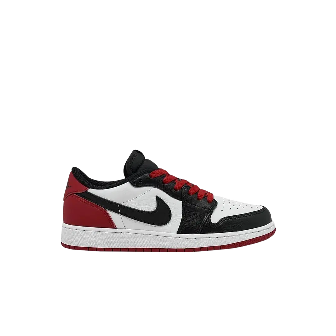 Jordan Jordan 1 Retro Low OG Black Toe (2023) (GS)