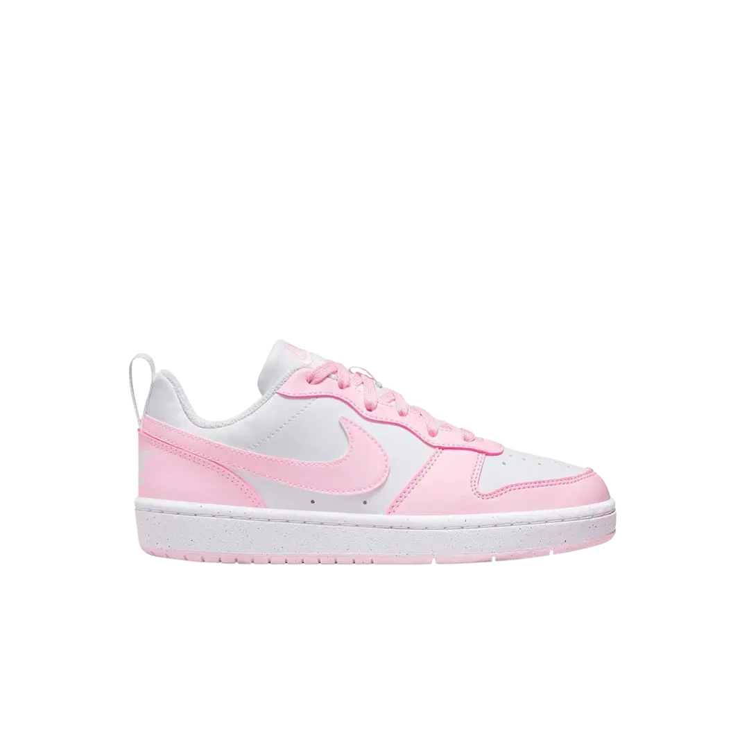 Nike (GS) Nike Court Borough Low Recraft White Pink Foam