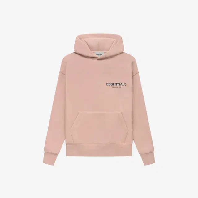 Fear of God (Kids) Essentials Pull-Over Hoodie Matte Blush - 21FW - view 2