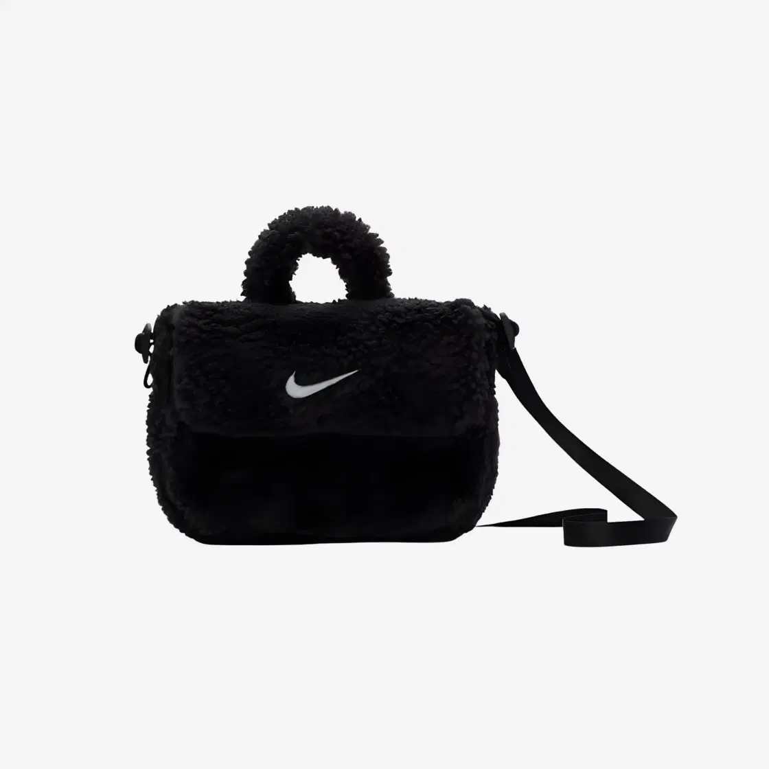 Nike (Kids) Nike NSW Faux Fur Crossbody Bag Black