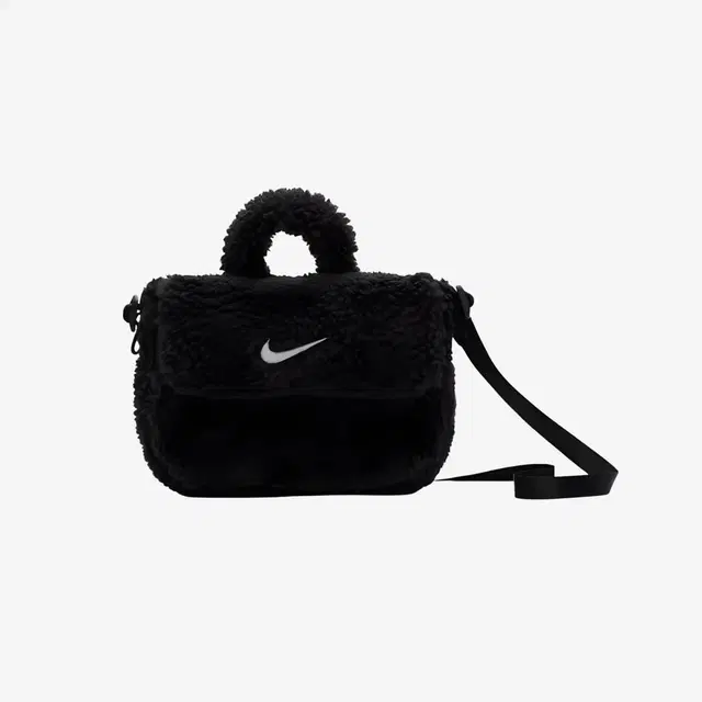 Nike (Kids) Nike NSW Faux Fur Crossbody Bag Black - view 2