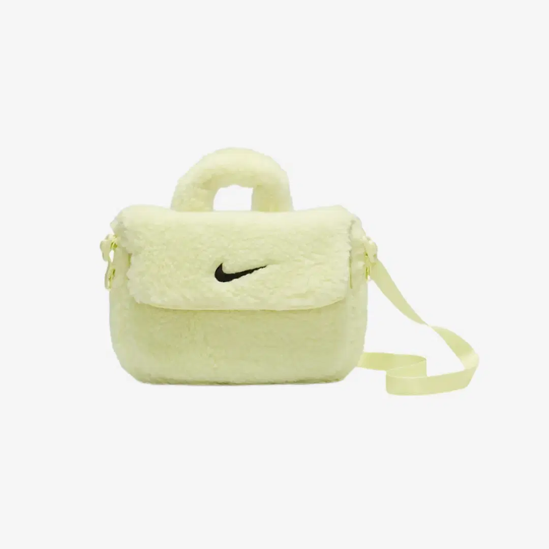 Nike (Kids) Nike NSW Faux Fur Crossbody Bag Neon