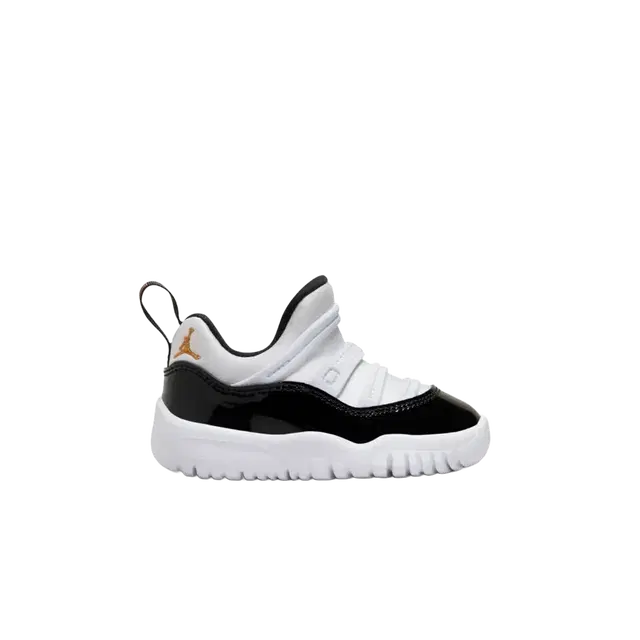 Jordan Jordan 11 Retro Little Flex White Black Metallic Gold (TD) - view 1