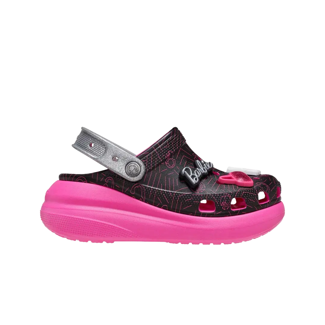 Crocs (W) Crocs x Barbie Classic Crush Clog Black Pink