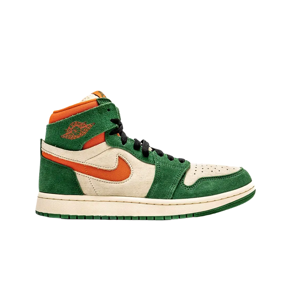 Jordan Jordan 1 High Zoom Air CMFT 2 Pine Green Orange Blaze (Women's)