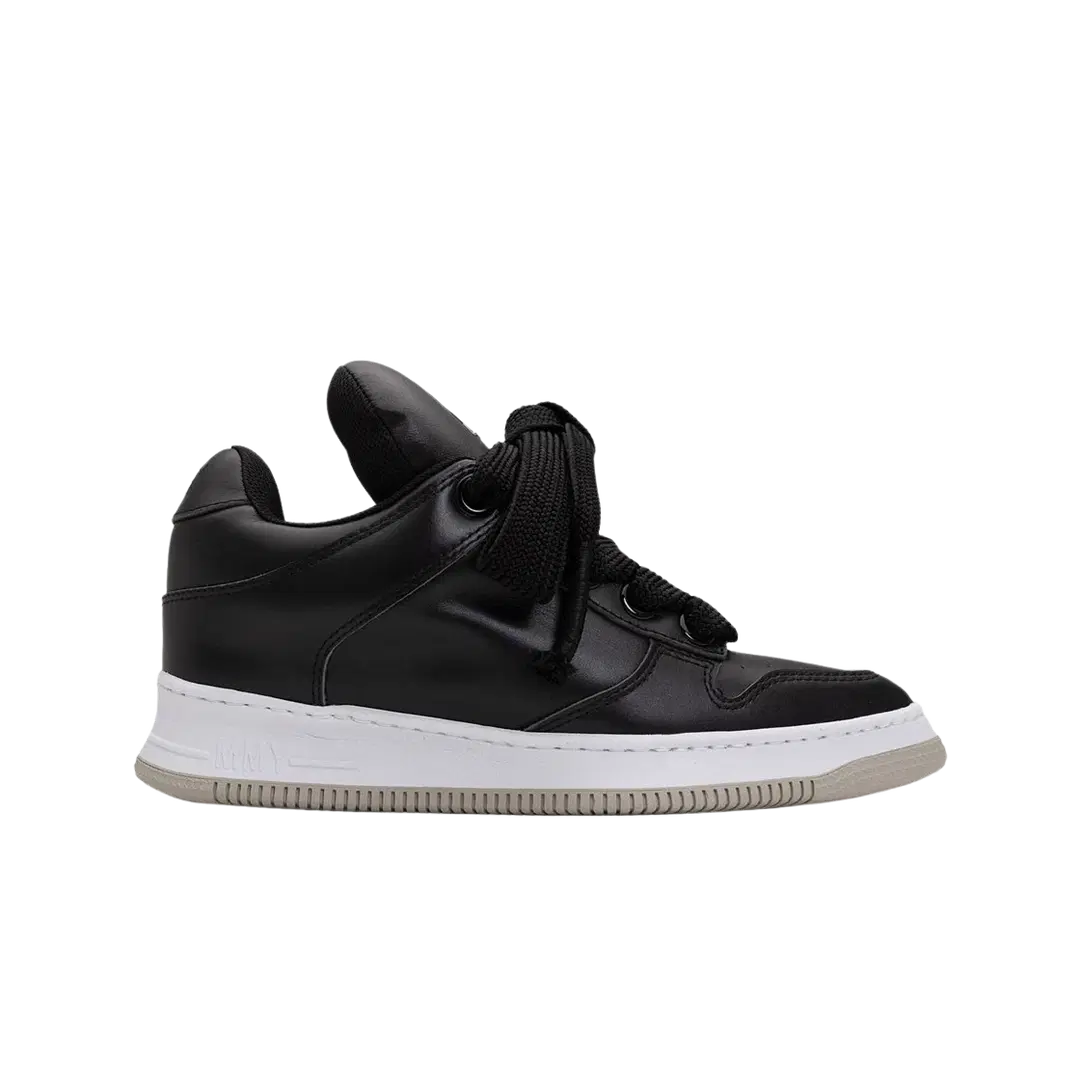 Maison Mihara Yasuhiro (W) Maison Mihara Yasuhiro Rosy Dad OG Sole Leather Low-top Sneakers Black