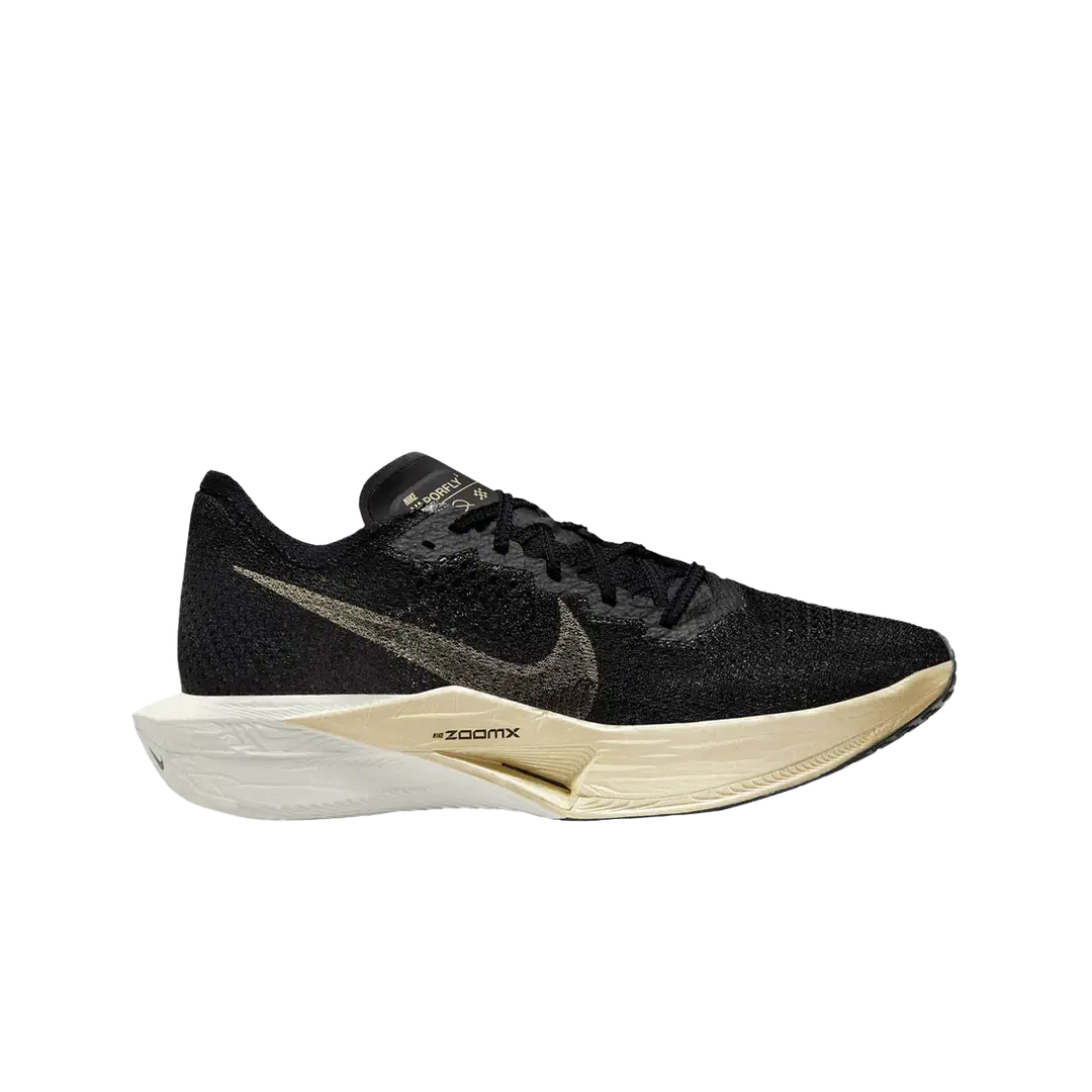 Nike Nike ZoomX Vaporfly 3 Black Metallic Gold Grain (Women's)