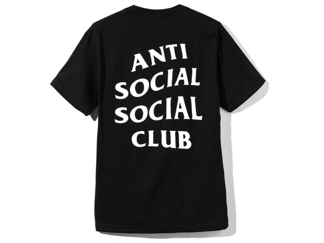 Anti Social Social Club Anti Social Social Club Logo 2 Tee (FW19) Black