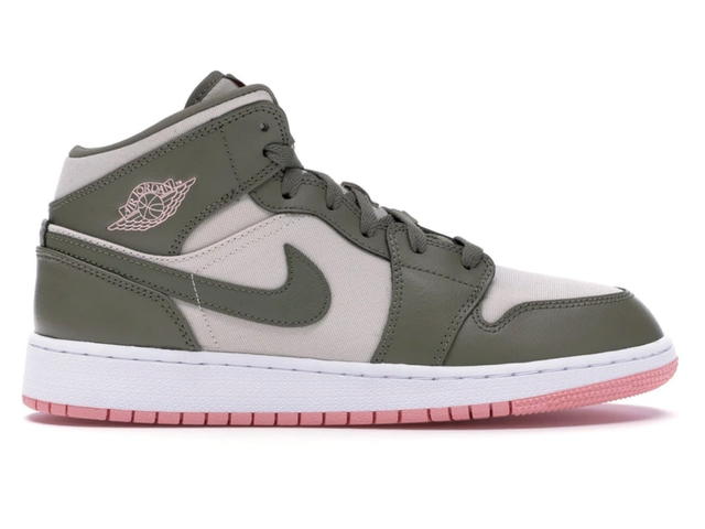 Jordan Jordan 1 Mid Trooper Bleached Coral (GS) - view 1