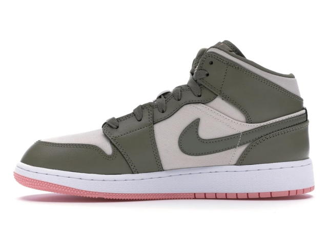 Jordan Jordan 1 Mid Trooper Bleached Coral (GS) - view 2