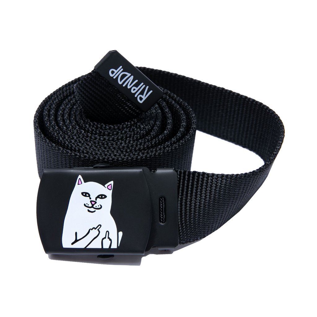 RipNDip Lord Nermal Web Belt Black
