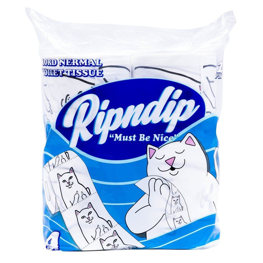 RipNDip Lord Nermal Toilet Paper White