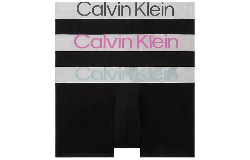 Calvin Klein CK/Calvin Klein 3 Pack Low Rise Trunks - Steel Micro Underpants Men's 3 Pack