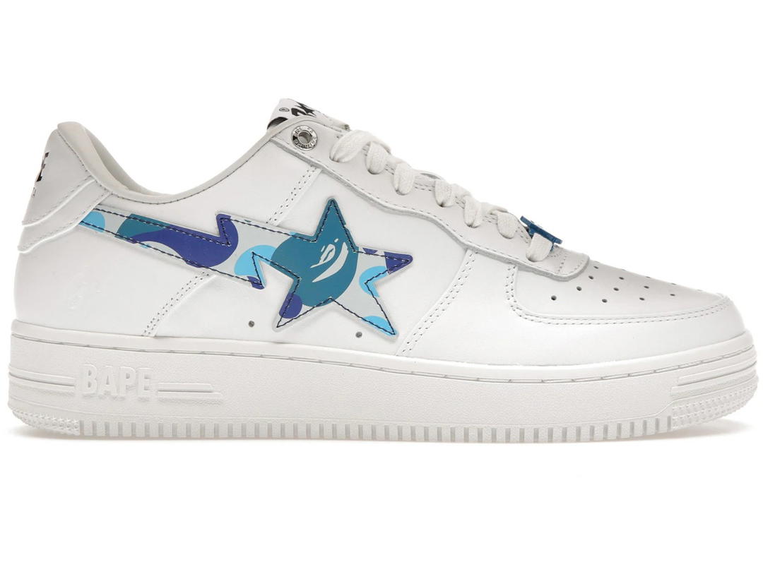 Bape A Bathing Ape Bape Sta Low ABC Camo White Blue (2022)