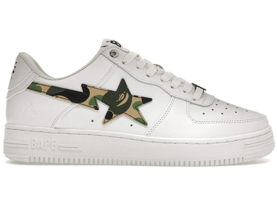 Bape A Bathing Ape Bape Sta Low ABC Camo White Green (2022)