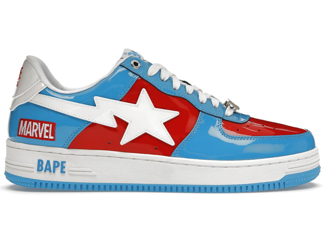 Bape A Bathing Ape Bape Sta Marvel Comics Captain America (2022)