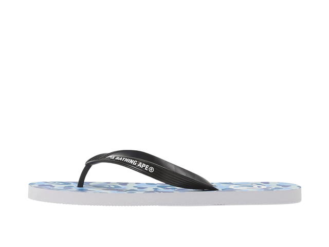Bape Bape Abc Camo Beach Sandals Blue - view 2
