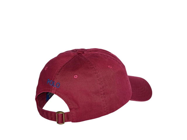 Polo Ralph Lauren Polo Ralph Lauren The Iconic Cotton Chino Ball Cap Classic Wine - view 2