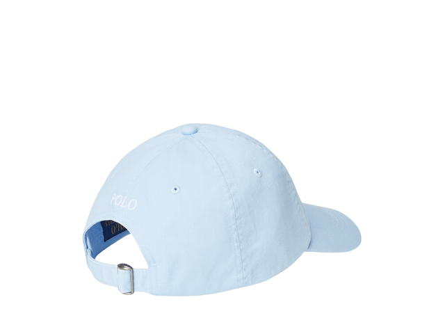 Polo Ralph Lauren Polo Ralph Lauren The Iconic Cotton Chino Ball Cap Blue - view 2