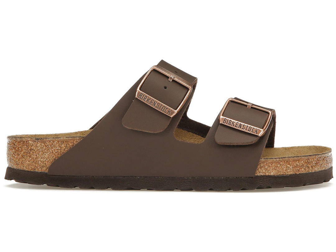 Birkenstock Birkenstock Arizona Birko-Flor Dark Brown (Women's)