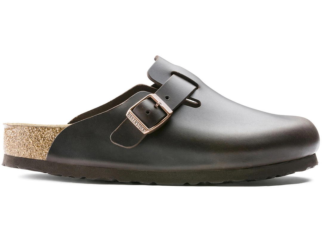 Birkenstock Birkenstock Boston Soft Footbed Smooth Brown