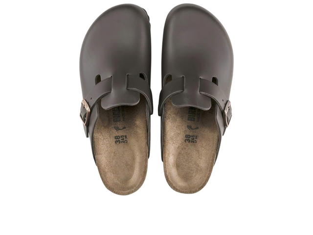Birkenstock Birkenstock Boston Natural Leather Dark Brown - view 3