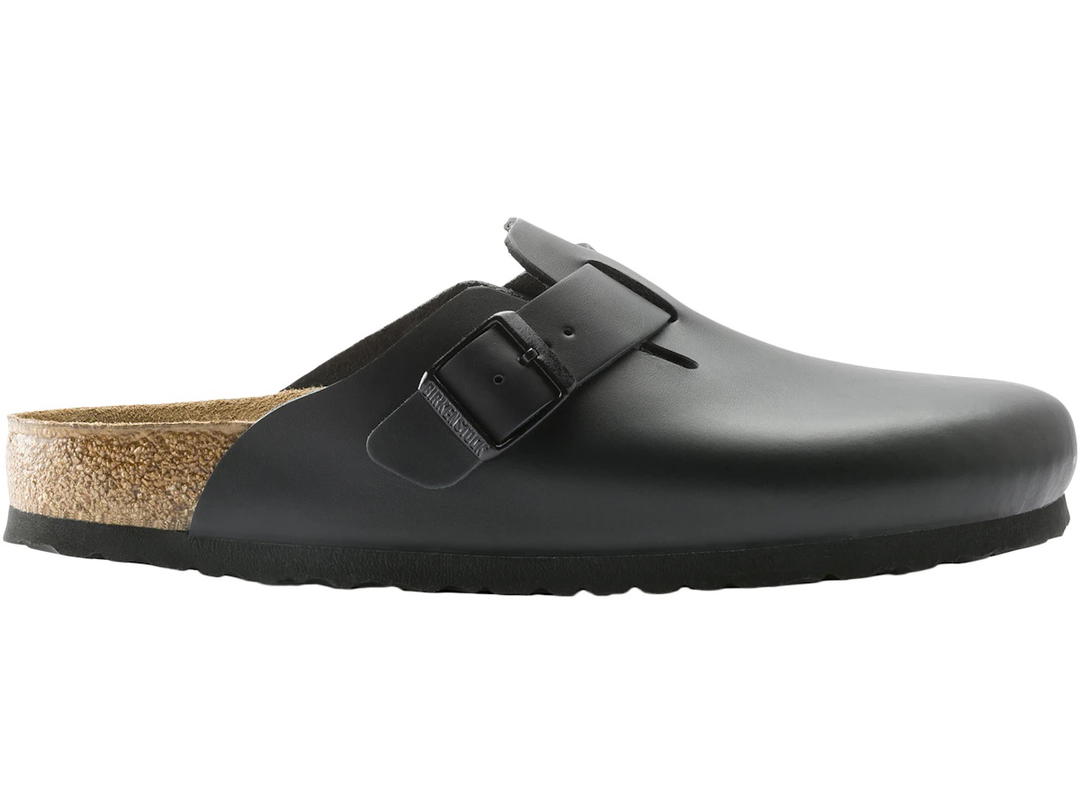 Birkenstock Birkenstock Boston Natural Leather Black