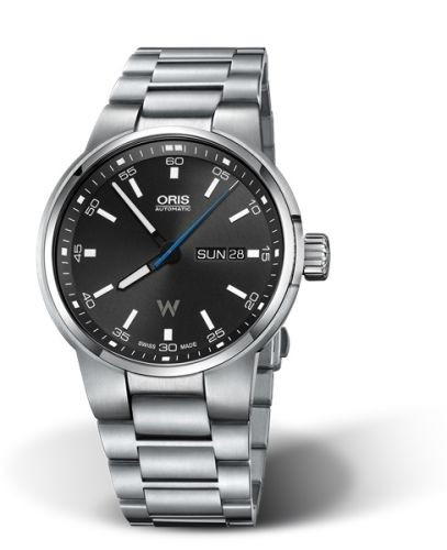 Oris Oris Williams Day Date 42 Stainless Steel / Black / Bracelet