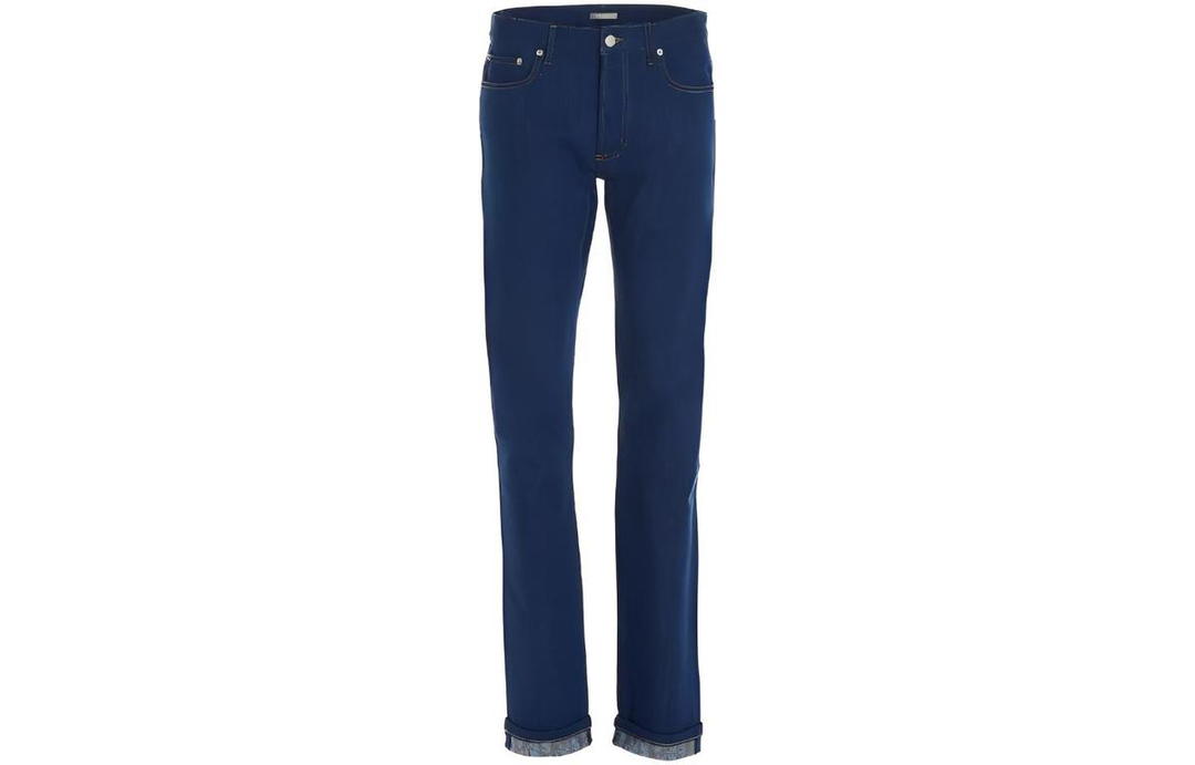 Dior Dior Quarterly New Products Jeans Men Blue