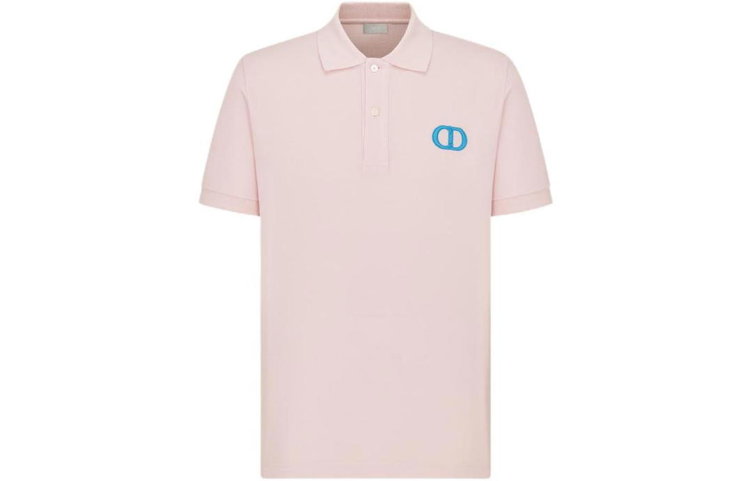 Dior Dior SS24 Polo Shirt Men's Pink