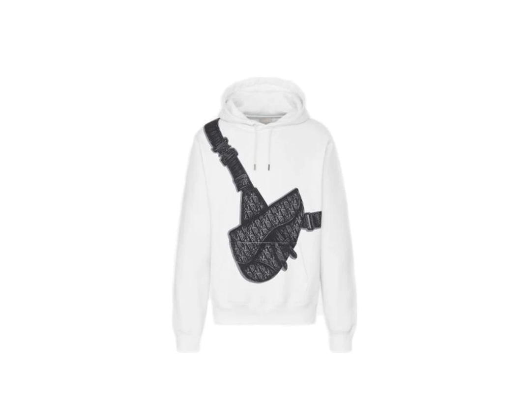 Dior Dior Saddle Hoodie White