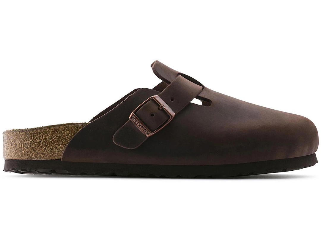 Birkenstock Birkenstock Boston Soft Footbed Oiled Leather Habana Brown