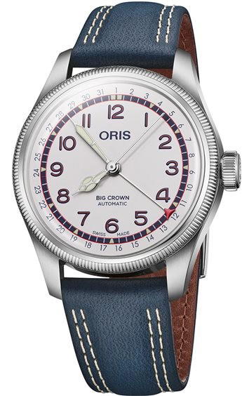 Oris Oris Big Crown Steel White Blue