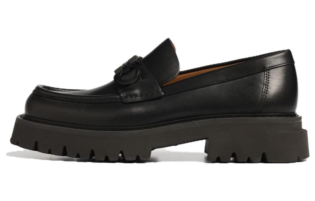 Ferragamo Ferragamo Loafers Men Black