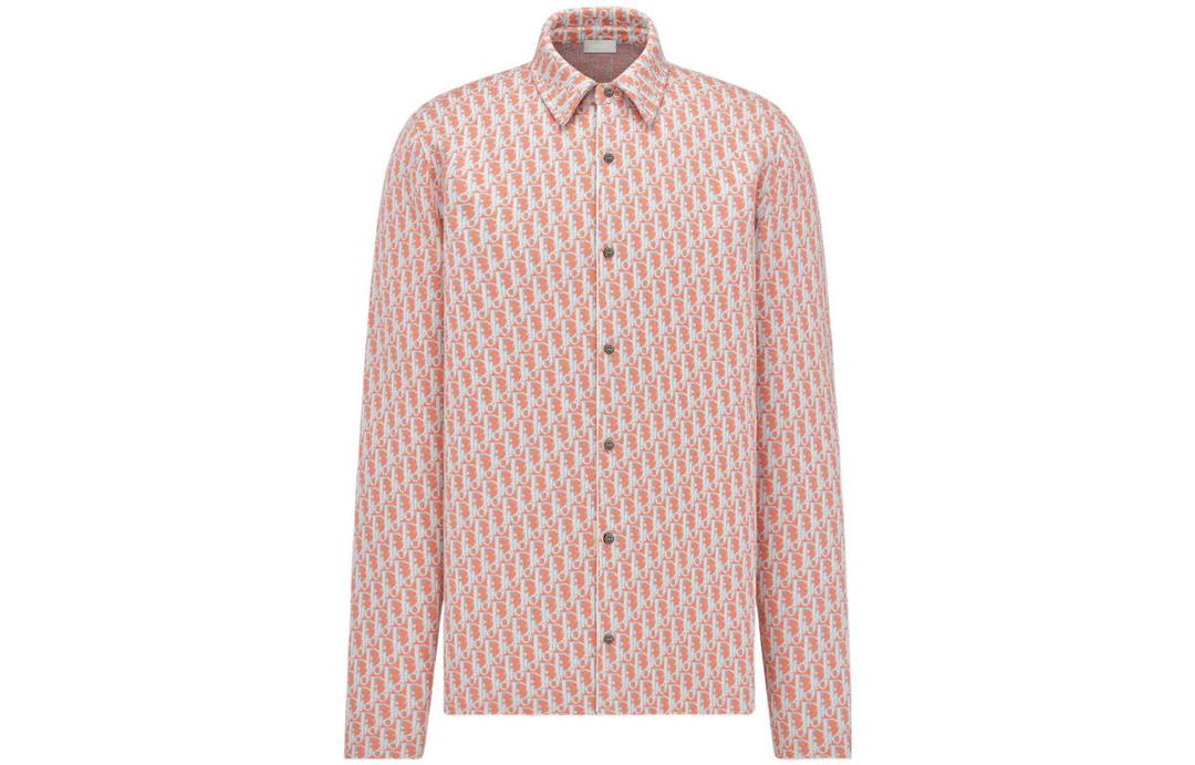 Dior Dior SS23 Shirt Men's Coral Red