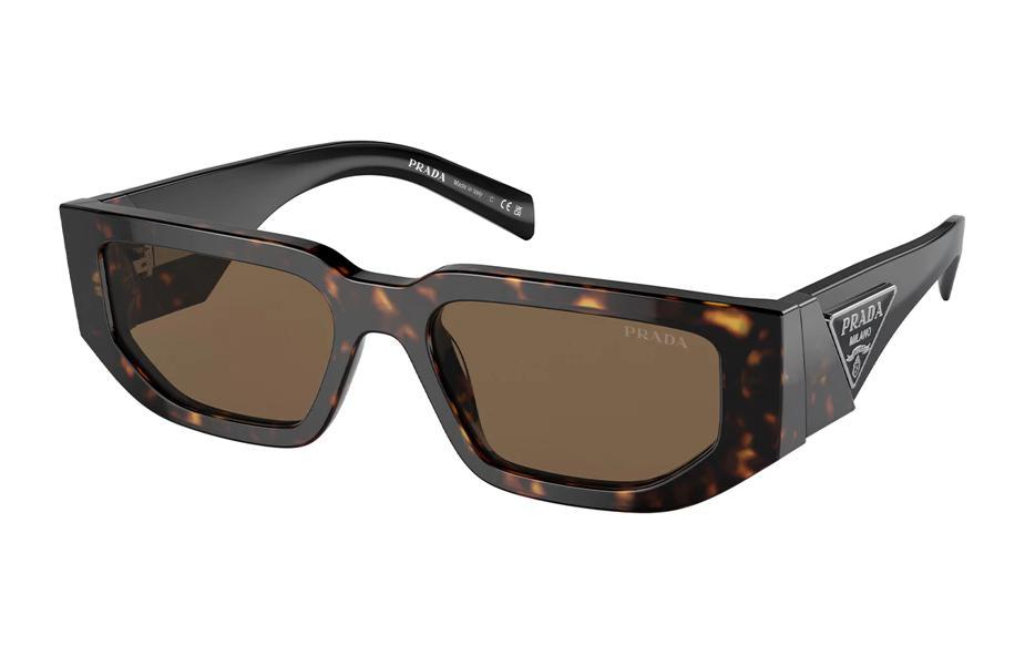 Prada Prada Irregular Shape Sunglasses Women's Tortoiseshell