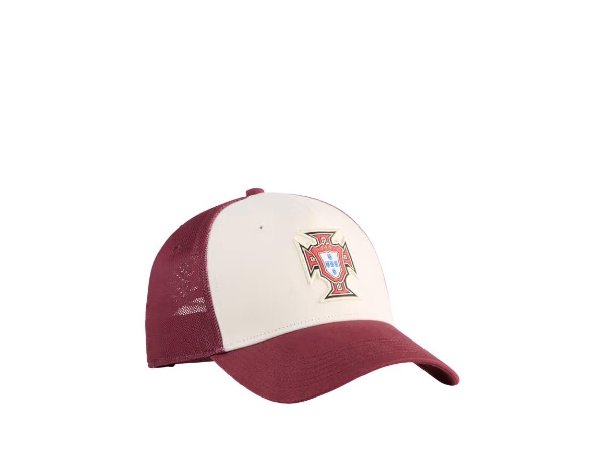 Buy Puma Portugal King Trucker Cap Ruby Shimmer Alpine Snow at Sasom – Authentic and Ready to Ship