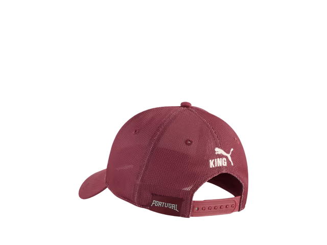 Puma Puma Portugal King Trucker Cap Ruby Shimmer Alpine Snow - view 2