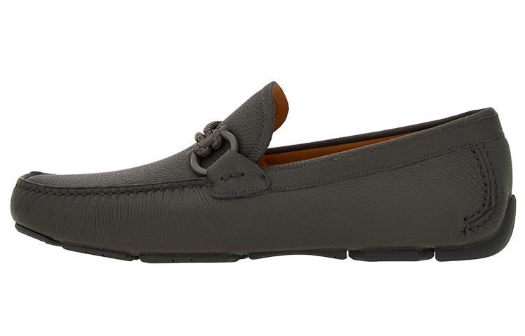 Ferragamo FERRAGAMO Drive Gancini buckle Leather Loafers